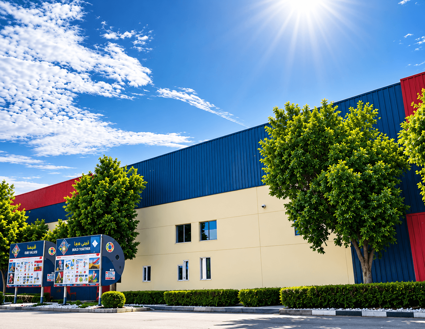 Office (G+M) + Warehouse (2 Nos.)