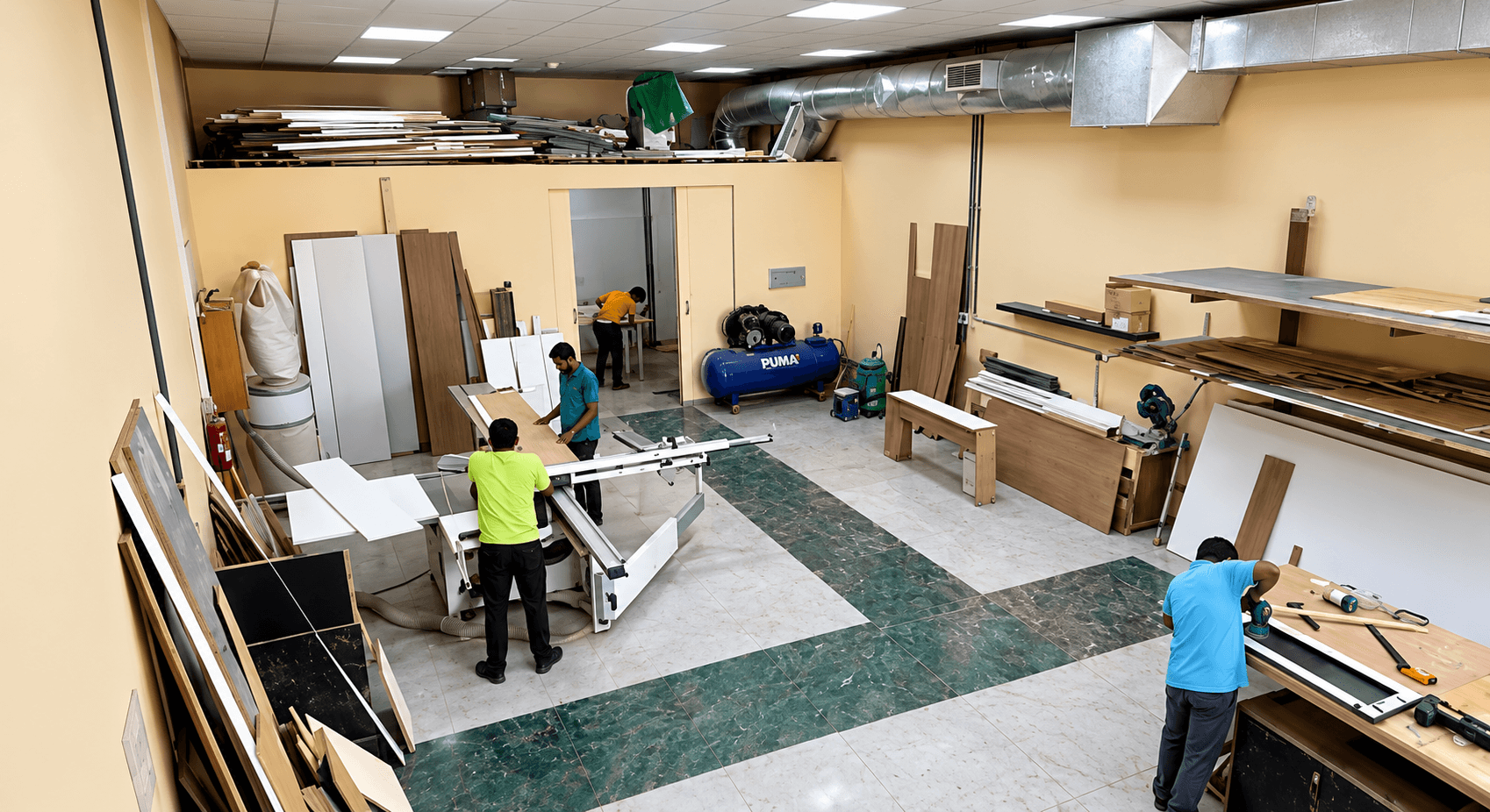 Precision Joinery & Woodworking Machinery Floor
