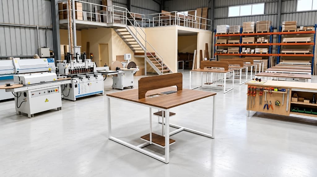 Master Furniture Joinery L.L.C Heavy Machinery & Factory Overview