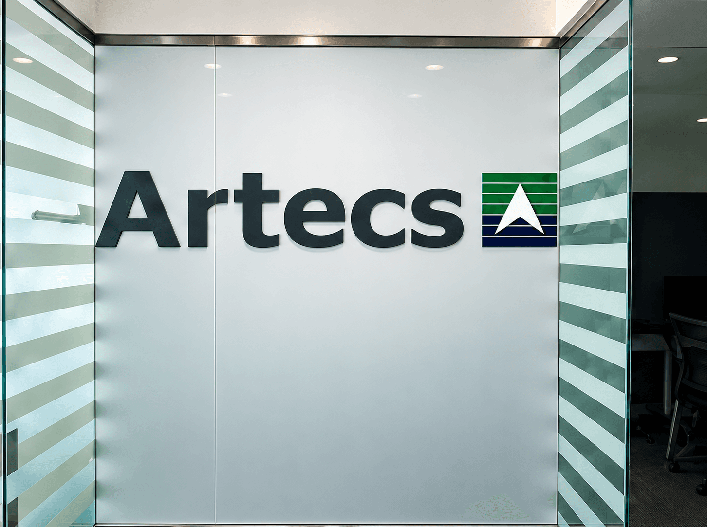 Artecs Executive Head Office Reception in Dubai